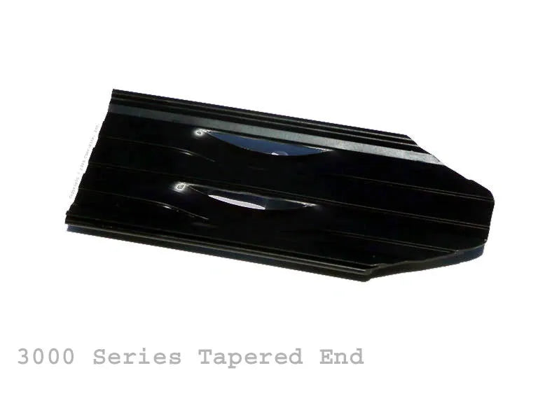 Curv-Rite Aluminum 1/8"x4" Tapered End - Black