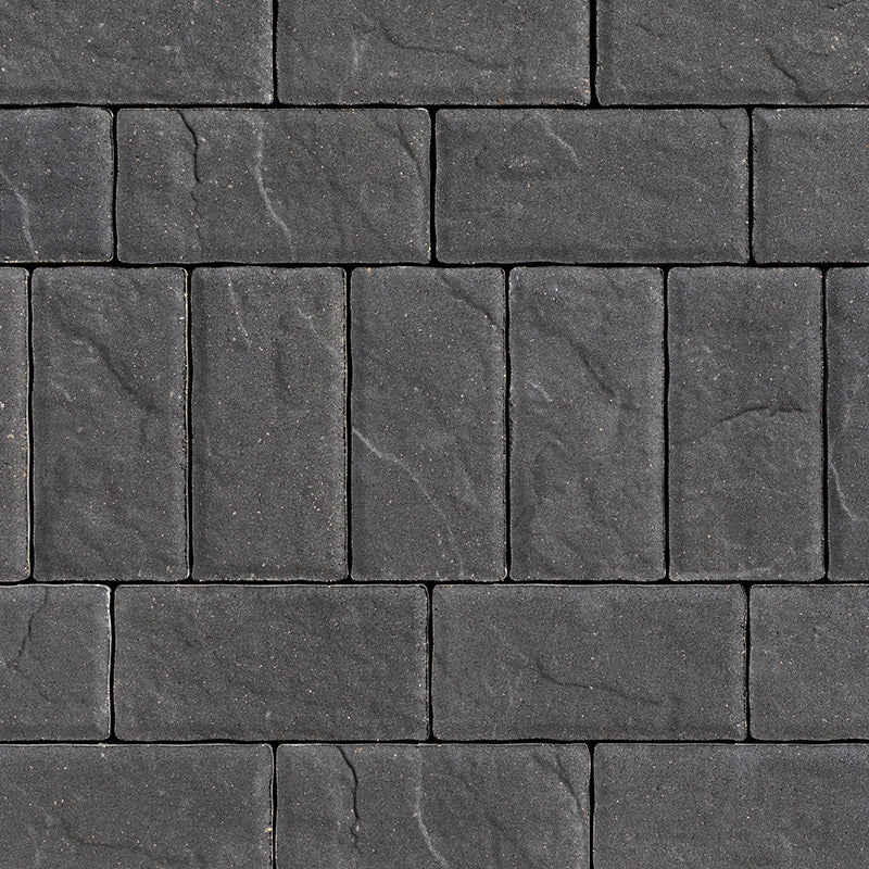 RCP Mezzano 6x12 Slate Accent Paver - Onyx
