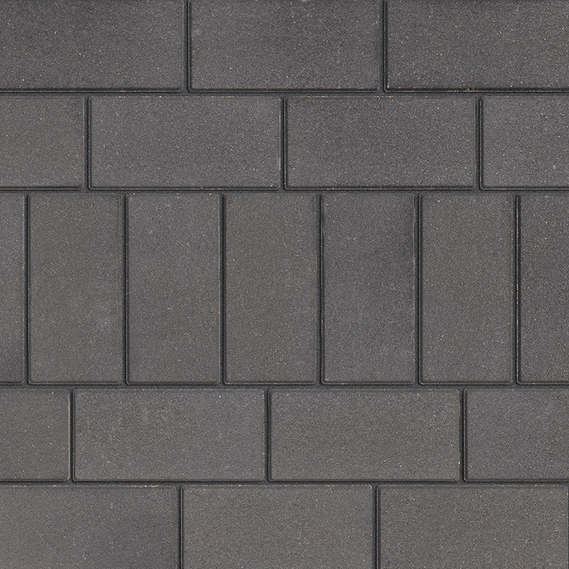 RCP Serano 6x12 Smooth Accent Paver - Onyx