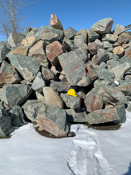 Trap Rock Boulders 18"-30"