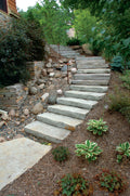 Snapped Steps - Chilton - 3-4'L x 18-24"D / 5-7" thick
