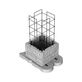 Belgard Tandem Column Frame