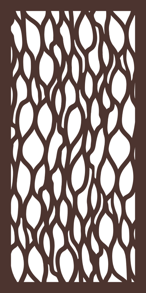 Outdeco 24x48 Hardwood Decorative Privacy Screen Panel - view 2