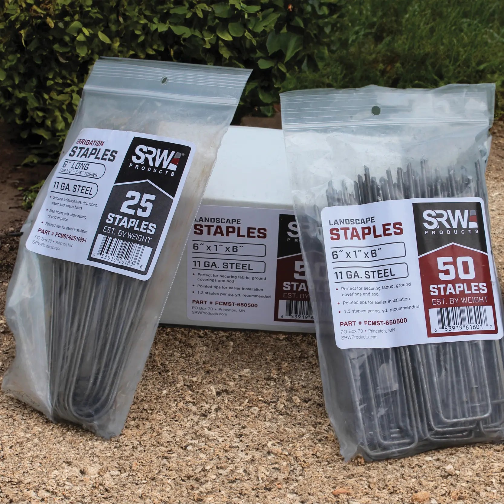 6" Sod Staples - 1,000/Case
