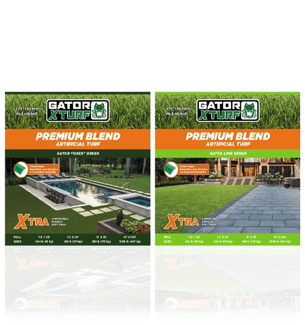 Gator XTurf Premium Blend Forest Green Artificial Grass