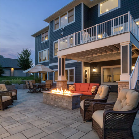 Barrington 3 Piece Facemix Paver - Cascade