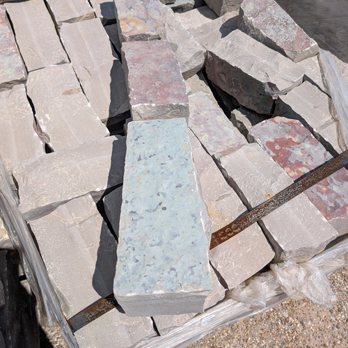 4”x4” Natural Stone Lawn Edging