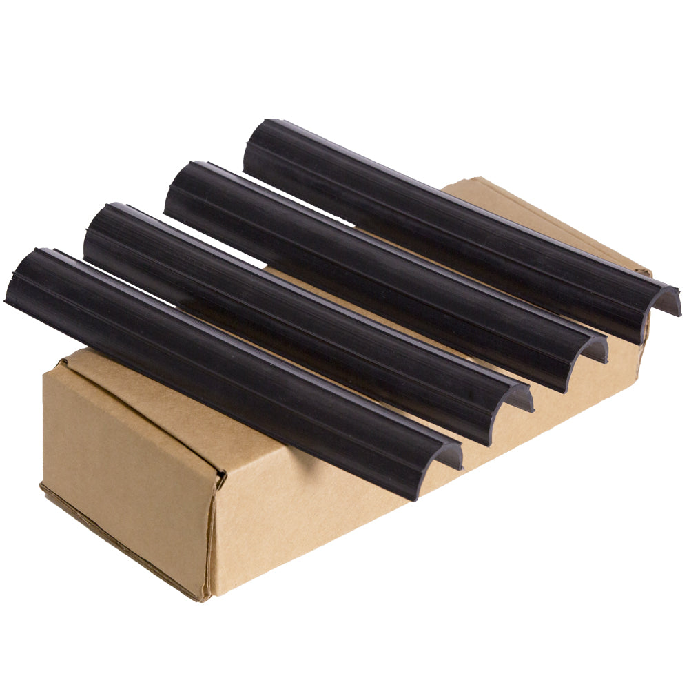Valley View C Connector Poly 8" Ribbed - 4 connectors