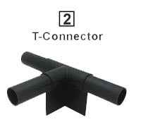 Valley View Connector Tee Poly - T-Connector
