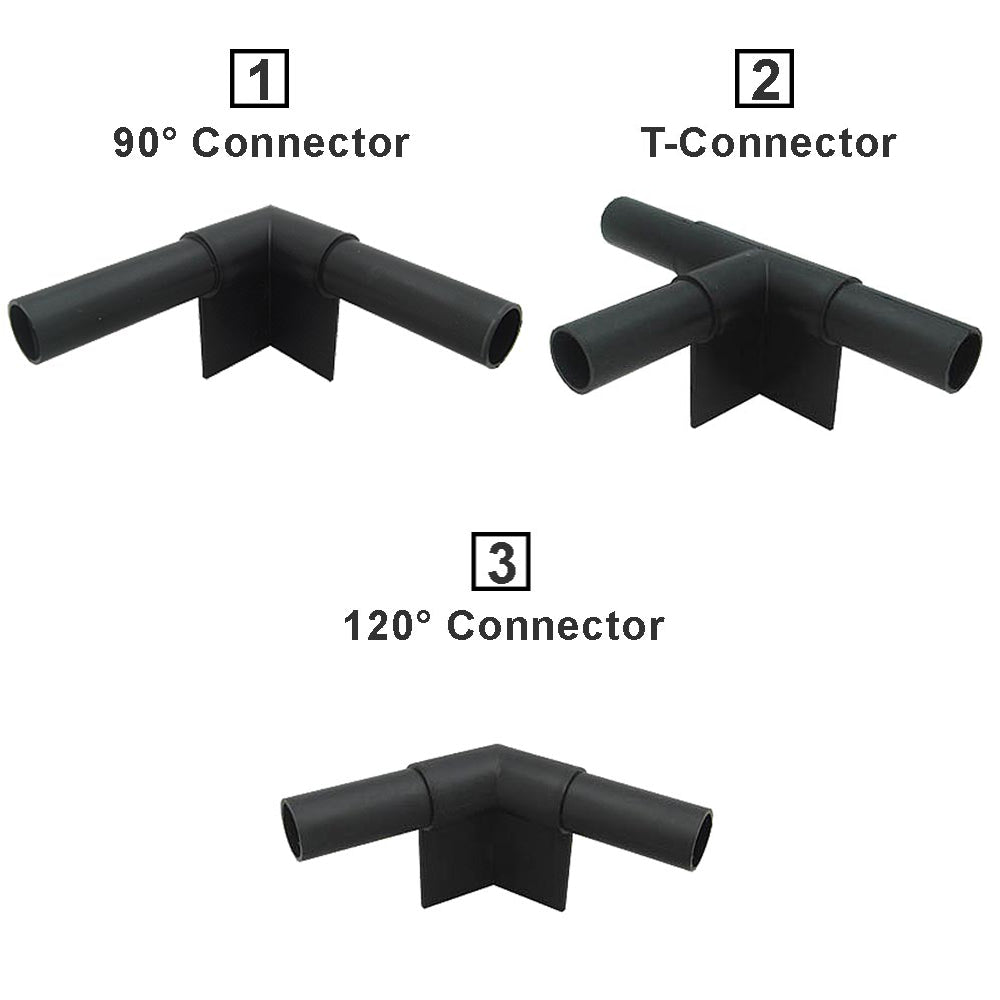 Valley View Connector 120 Degree Corner Poly