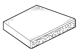 County Universal Wall Cap - product drawing