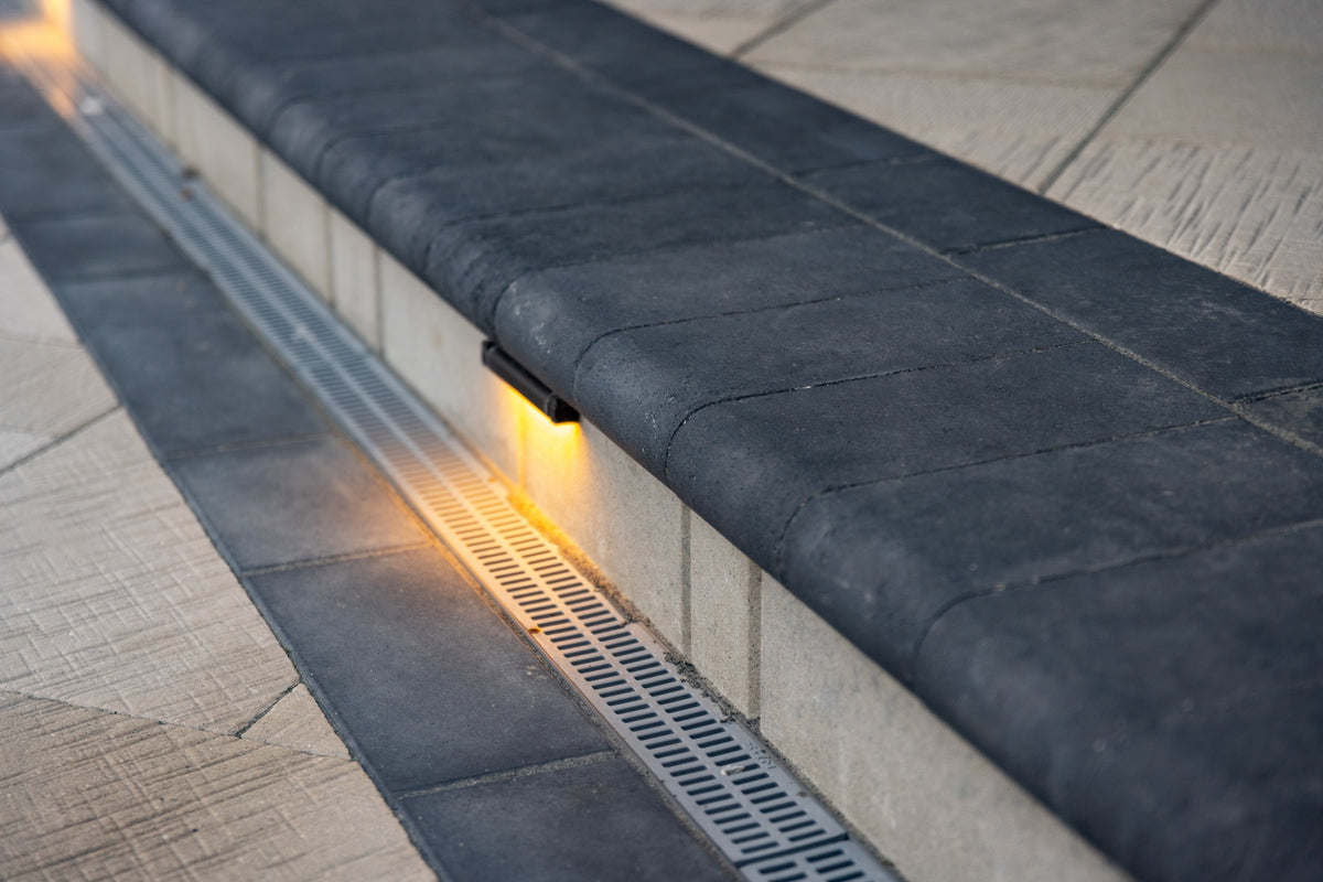 County Materials Grand Crest 8x14 Bullnose Coping Paver