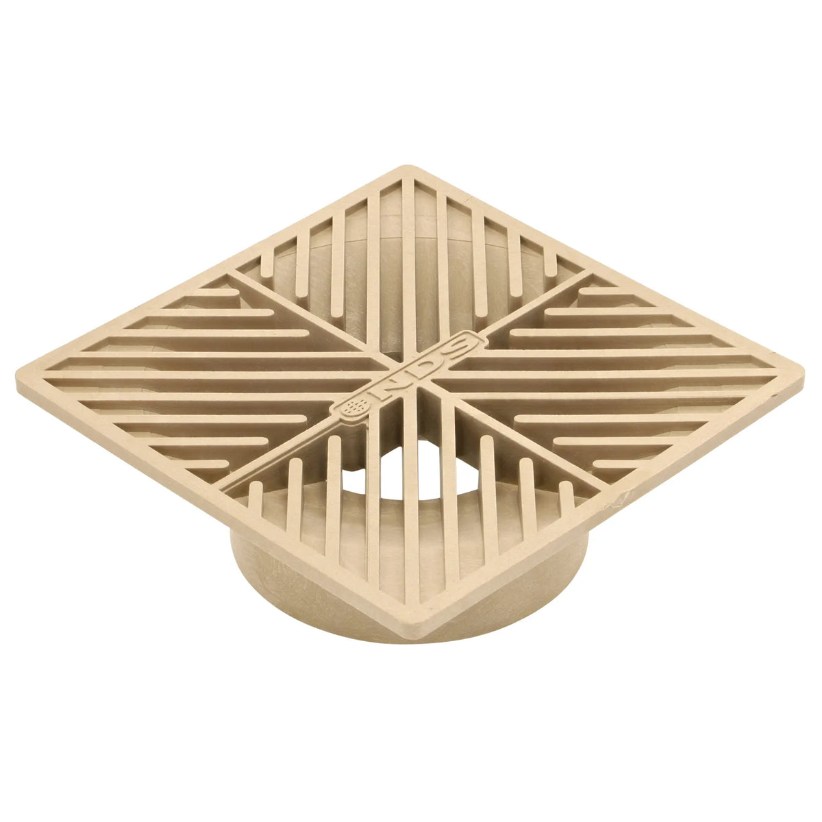 NDS 6" Square Drain Grate - Sand