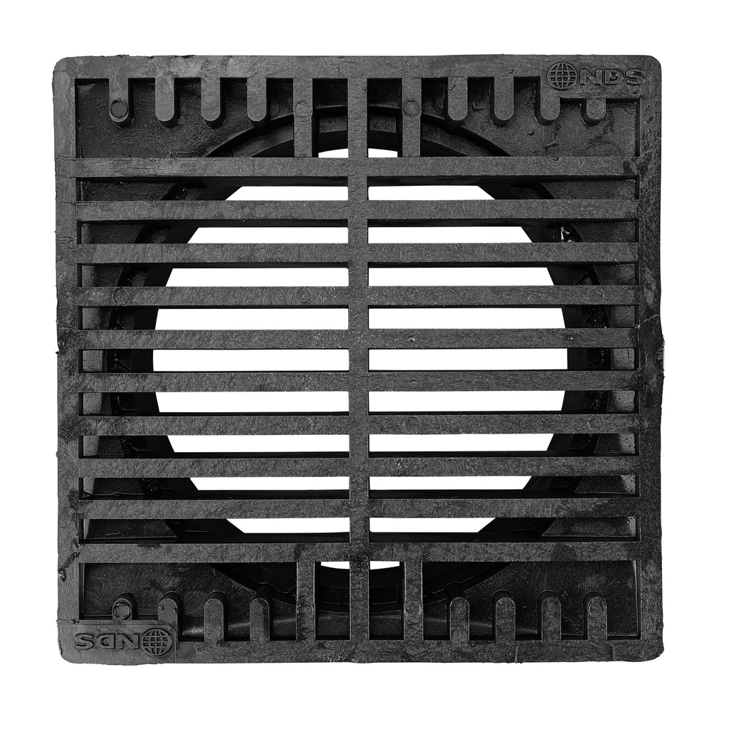 NDS 7" Square Grate Black for Spee-D 6" Basin - view 2