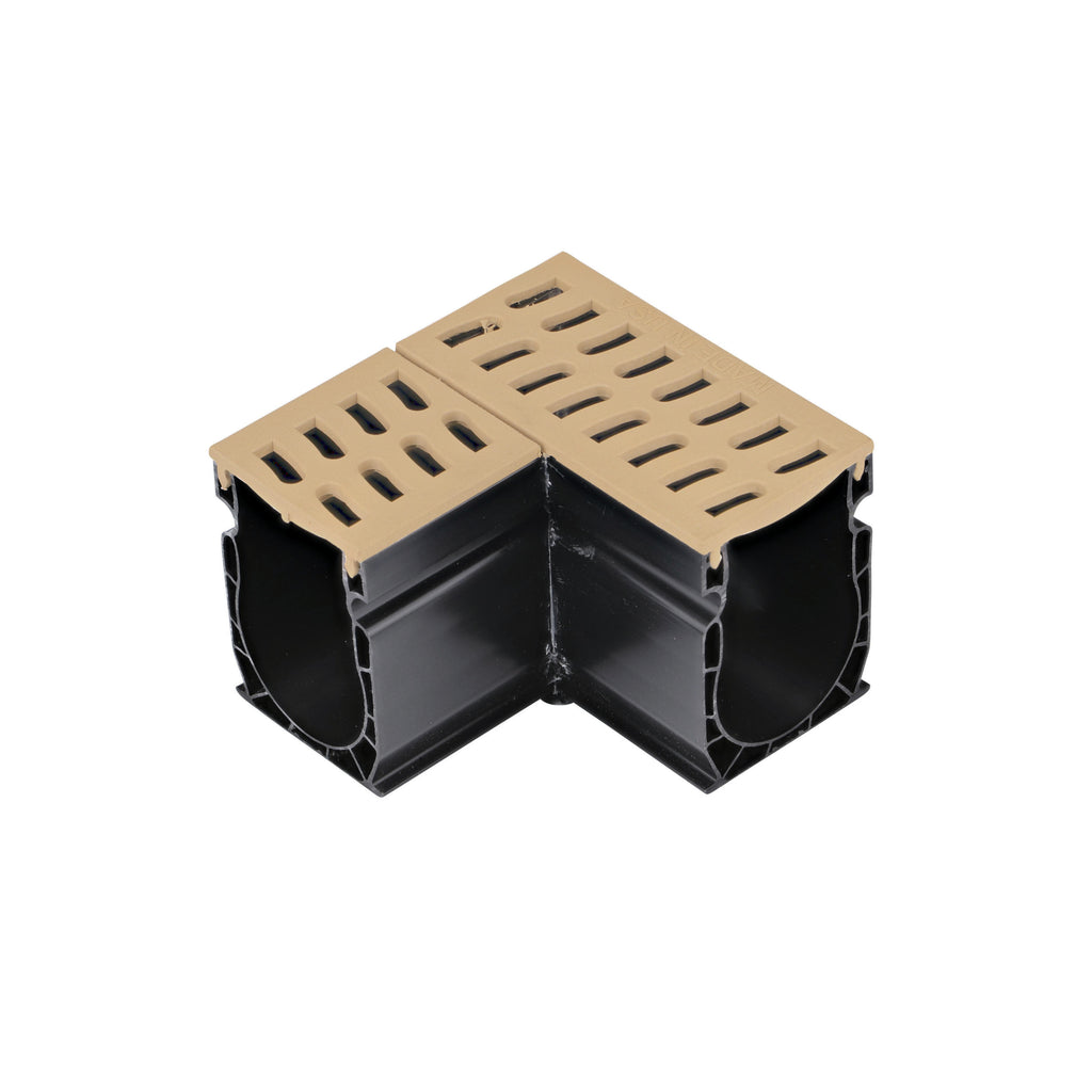 NDS Slim Channel 90° Elbow and Grate