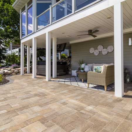 Mezzano 6X12 Slate Facemix Paver - Mocha