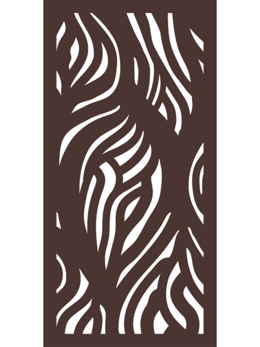 Outdeco 24x48 Hardwood Decorative Privacy Screen Panel