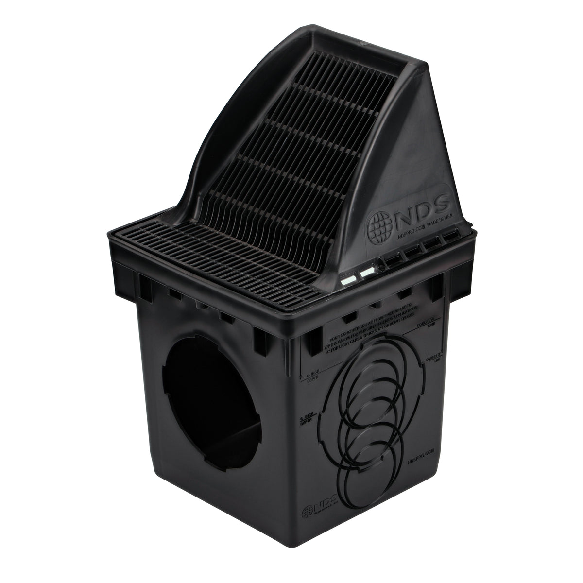 NDS Downspout Defender Catch Basin Grate - view 2
