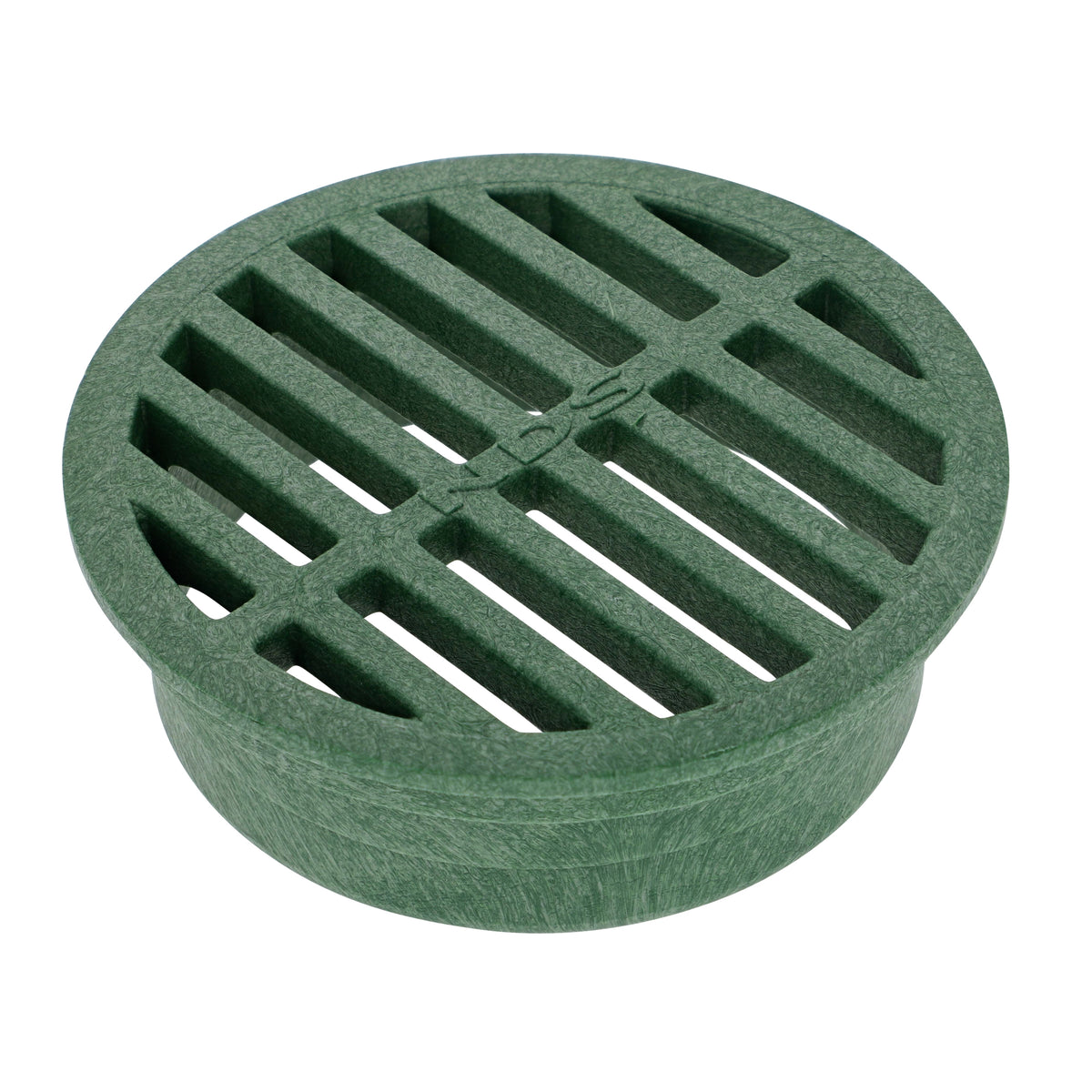 NDS 4" Round Drain Grate - Green