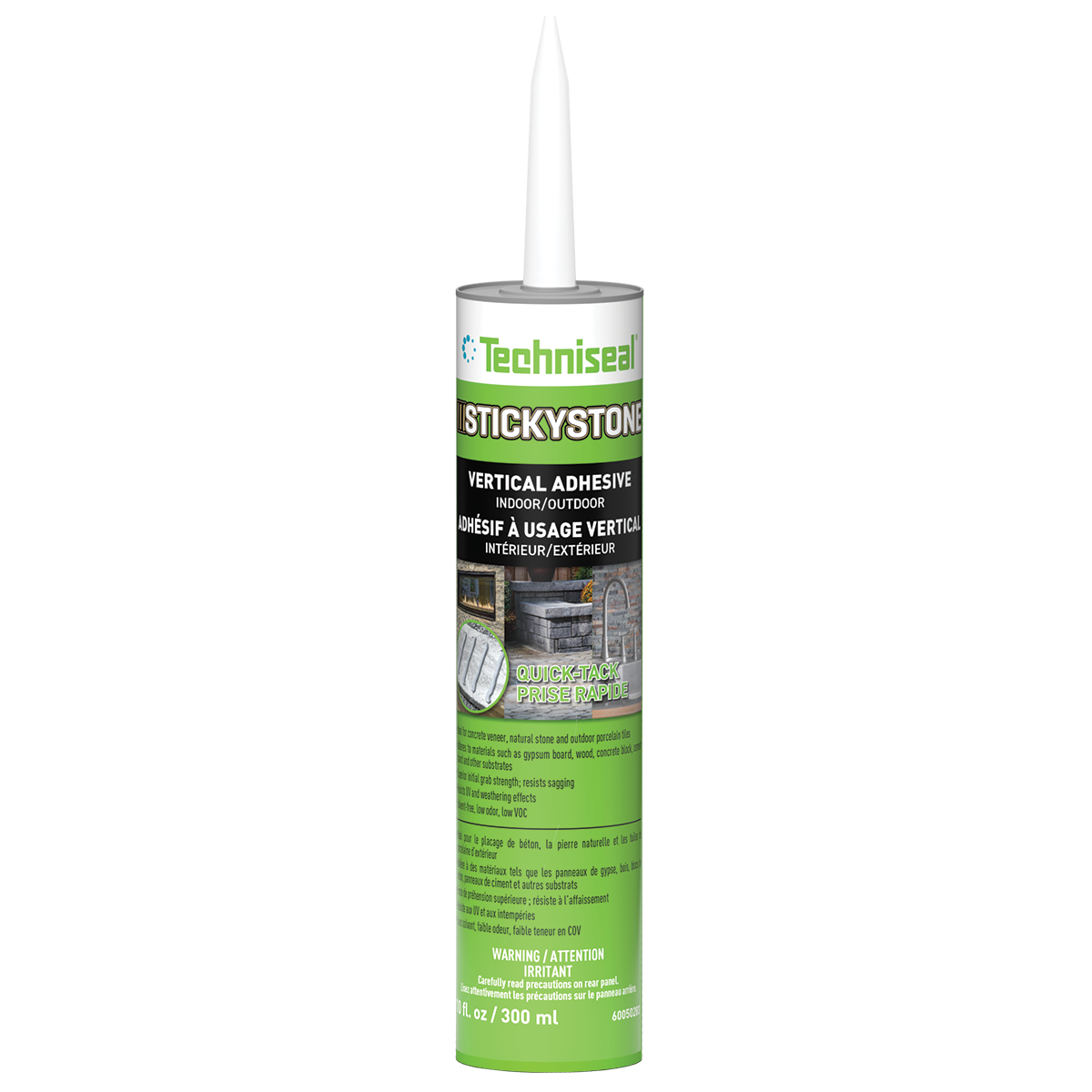 Techniseal StickyStone Vertical Hardscape Adhesive 10oz