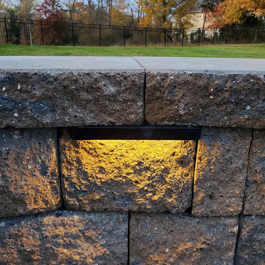 Tru-Scapes A6000 6.75" 1.2W Hardscape Light Bronze